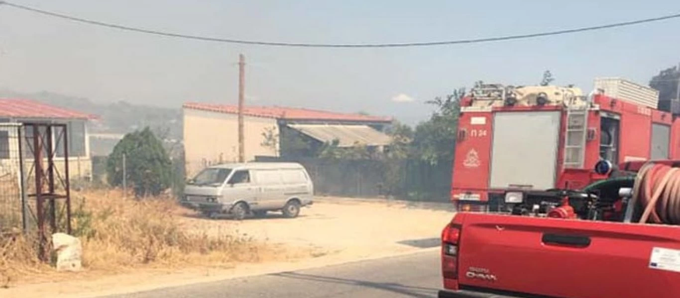 Φωτιά στη Λούτσα- Πληροφορίες ότι καίγεται σπίτι!